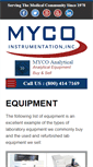 Mobile Screenshot of myco-instrumentation.com